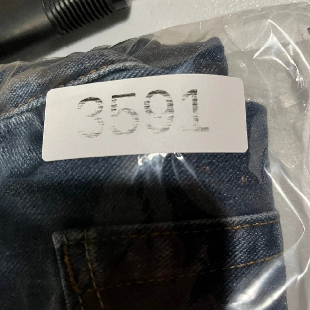 Levi 514 Mens Straight‎ Fit Blue Denim Jeans W36 L30 Dark Wash 3591